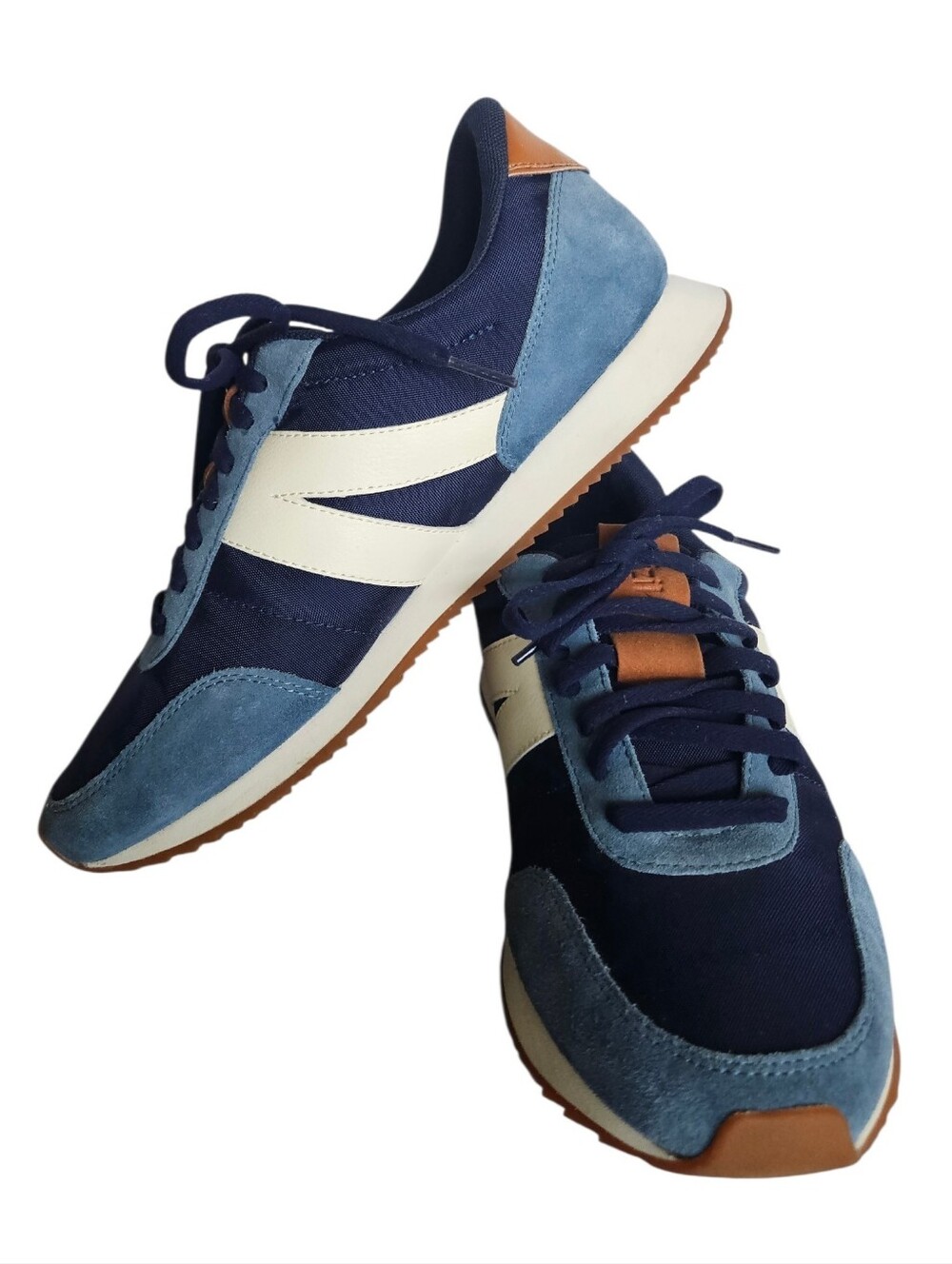 Kizik Hands-Free Navy And Light Blue Unisex Shoes Mens Size 9/ Womens Size 10.5